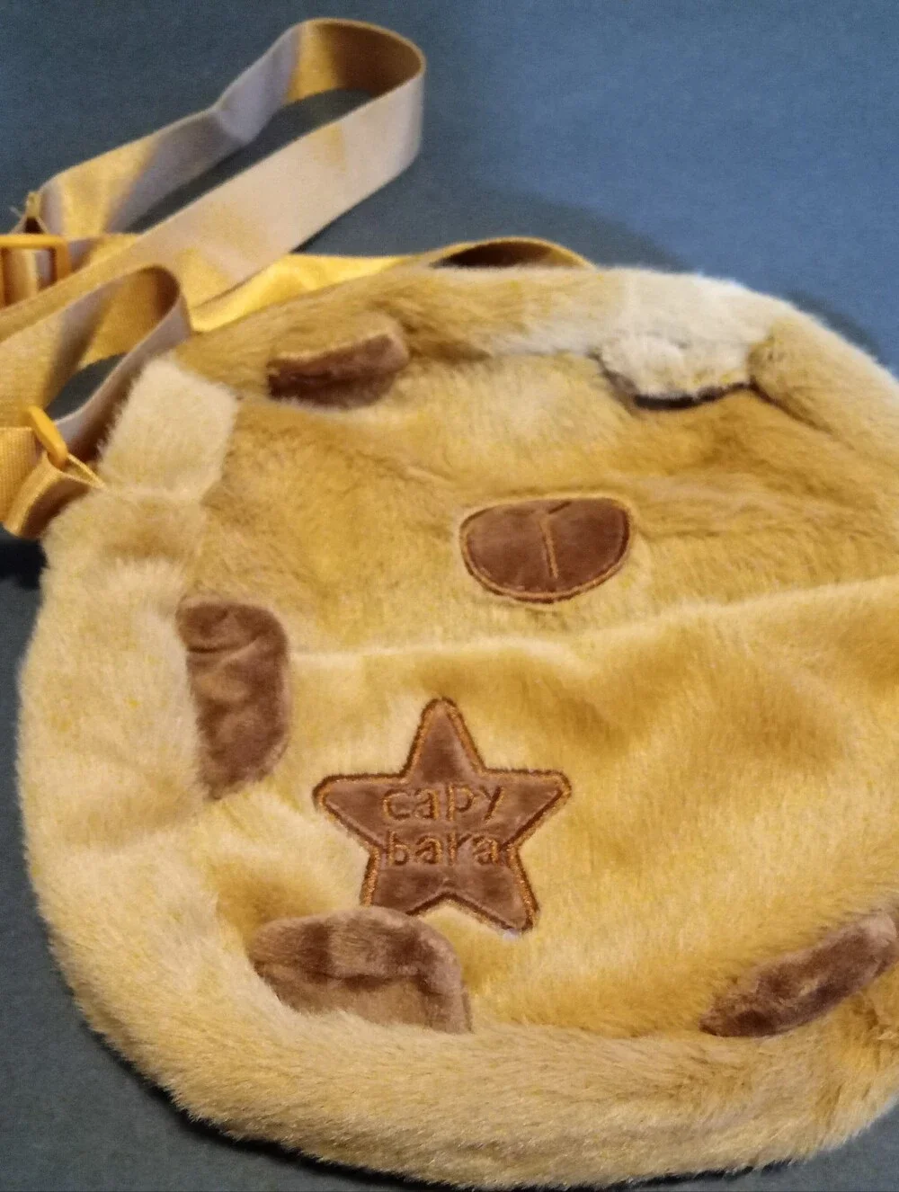 Capybara Fun Items; Plush Crossbody Bag, Water Bottle, 3 Tote Bags